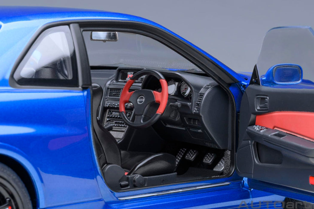 Autoart Nismo R34 GT-R Z-Tune 1/18 Scale in Bayside Blue - Finished Product-Kiichin - The #1 Place for Japanese Goods in Your Hand!