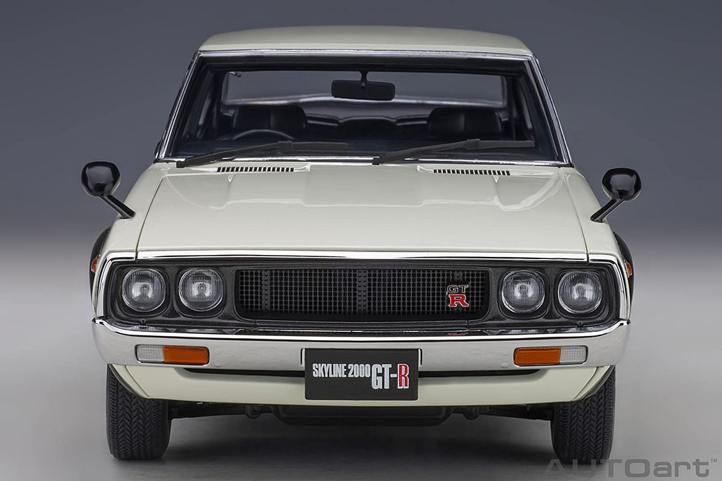 Autoart 1/18 Nissan Skyline 2000 Gt-R Kpgc110 White 77472-Kiichin - The #1 Place for Japanese Goods in Your Hand!