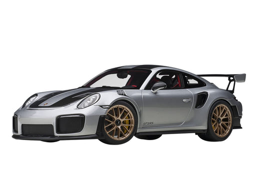 Autoart 1/18 Porsche 911 Gt2 Rs Weissach Pkg 78174 Silver/Carbon-Kiichin - The #1 Place for Japanese Goods in Your Hand!
