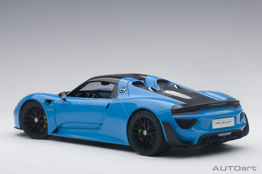Autoart 1/18 Porsche 918 Spyder Beissach Light Blue-Kiichin - The #1 Place for Japanese Goods in Your Hand!
