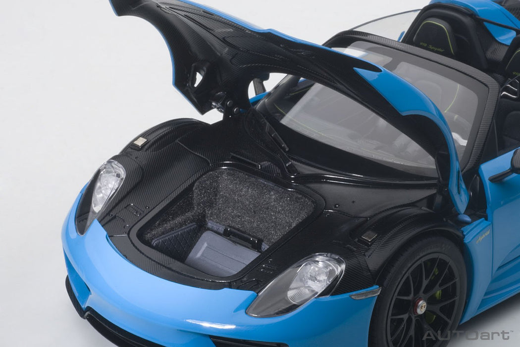 Autoart 1/18 Porsche 918 Spyder Beissach Light Blue-Kiichin - The #1 Place for Japanese Goods in Your Hand!