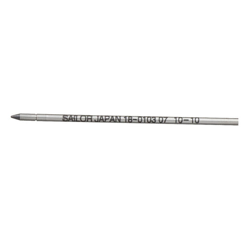 Sailor Fountain Pen Ballpoint Refill 0.5mm Black Ink 10 Pieces - 18-0103-120 Model-Kiichin - The #1 Place for Japanese Goods in Your Hand!