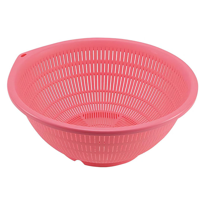 Benkei 26cm Plastic Colander - Pink-Kiichin - The #1 Place for Japanese Goods in Your Hand!
