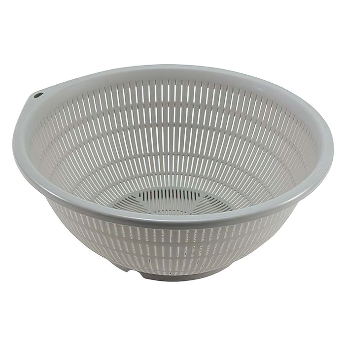 Benkei Plastic Colander 35cm - Grey Efficient Kitchen Strainer for Easy Cooking-Kiichin - The #1 Place for Japanese Goods in Your Hand!