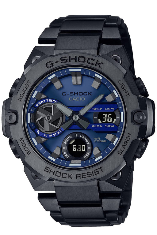 Casio G-Shock Gray Men's G-Steel Watch with Smartphone Link Carbon Core Guard Structure - Gst-B400Bd-1A2Jf-Kiichin - The #1 Place for Japanese Goods in Your Hand!