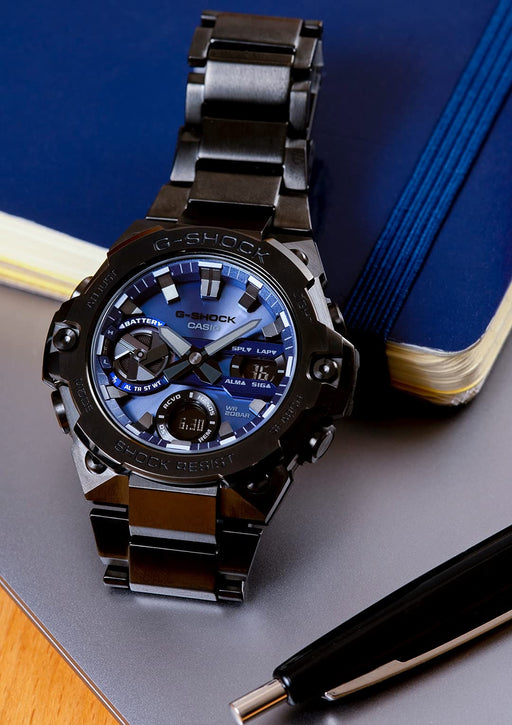 Casio G-Shock Gray Men's G-Steel Watch with Smartphone Link Carbon Core Guard Structure - Gst-B400Bd-1A2Jf-Kiichin - The #1 Place for Japanese Goods in Your Hand!