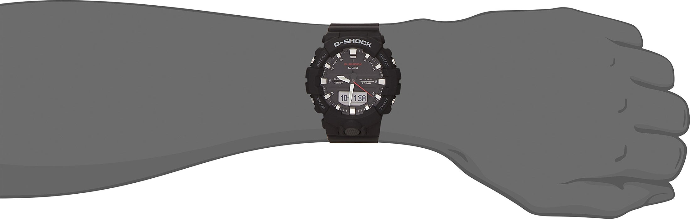 Casio G-Shock Ga-800-1Ajf Men's Watch Authentic Domestic Black Model-Kiichin - The #1 Place for Japanese Goods in Your Hand!