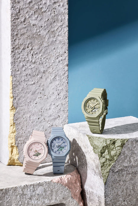 Casio G-Shock Women's Blue GMA-S2100BA-2A2JF Mid-Size Authentic Domestic Watch-Kiichin - The #1 Place for Japanese Goods in Your Hand!