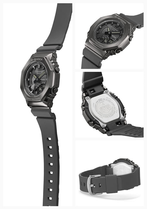 Casio G-Shock Mid-Size Women's Watch GM-S2100B-8Ajf Genuine Domestic Product Grey Metal Cover-Kiichin - The #1 Place for Japanese Goods in Your Hand!