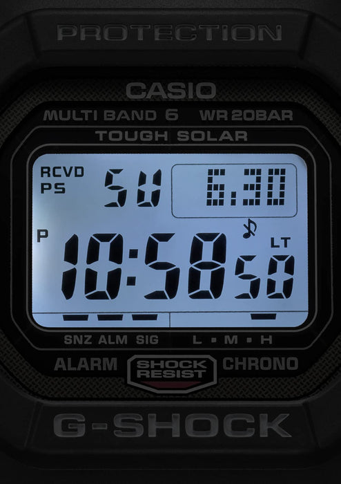 Casio G-Shock GW-5000U-1JF Men's Black Watch - Durable and Stylish-Kiichin - The #1 Place for Japanese Goods in Your Hand!