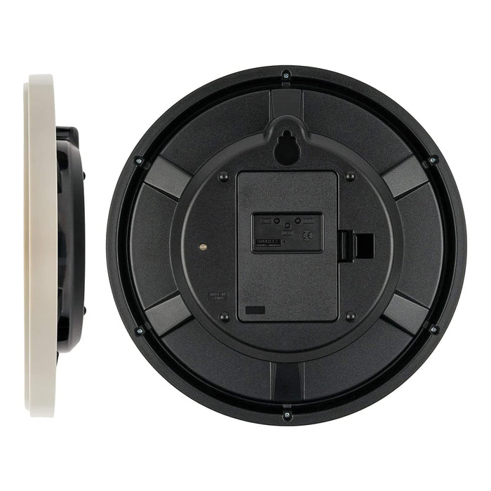 Casio IQ-1060J-7JF 26.8cm White Analog Wall Clock-Kiichin - The #1 Place for Japanese Goods in Your Hand!