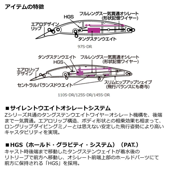 Daiwa Shoreline Shiner Z Set Upper 110S-DR Sea Bass Minnow Pink Sardine-Kiichin - The #1 Place for Japanese Goods in Your Hand!