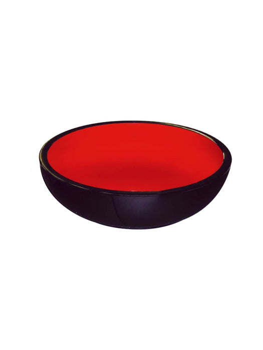 Daiwa 14-Inch Soba Udon Kneading Bowl Black Red Interior Japan-Made Dish