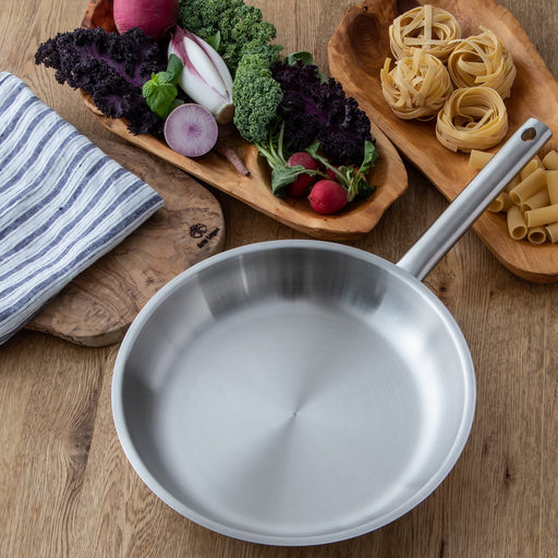 Endo Shoji 32cm Induction Compatible Stainless Steel Frying Pan Ahlv604-Kiichin - The #1 Place for Japanese Goods in Your Hand!