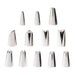 Endo Shoji Commercial Nozzle Set 12 pcs No.8 Stainless Steel Japan Made-Kiichin - The #1 Place for Japanese Goods in Your Hand!