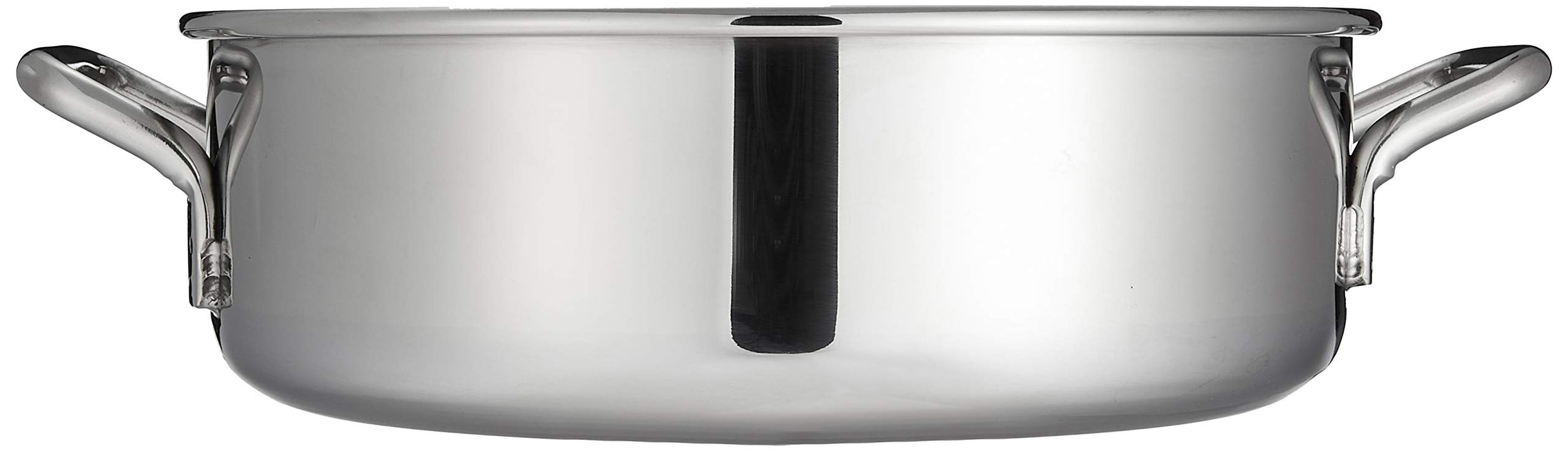 Endo Shoji Denji Alpha 24cm Pot IH Compatible Strong Coat Japan Stainless Steel-Kiichin - The #1 Place for Japanese Goods in Your Hand!