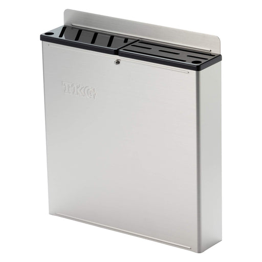 Endo Shoji Large Black Knife Rack with Plastic Plate Body 18-8 Made in Japan-Kiichin - The #1 Place for Japanese Goods in Your Hand!