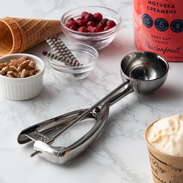 Endo Shoji Ice Cream Scoop #18 Φ50x208mm 35cc Stainless Steel Rust-Resistant-Kiichin - The #1 Place for Japanese Goods in Your Hand!