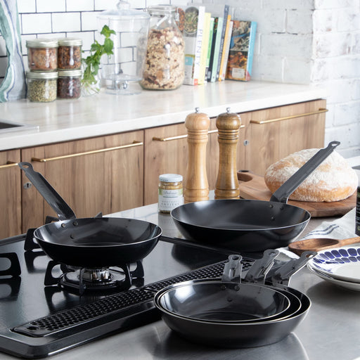 Endo Shoji 36Cm Iron Frying Pan Thick Plate IH Compatible High Heat Retention-Kiichin - The #1 Place for Japanese Goods in Your Hand!