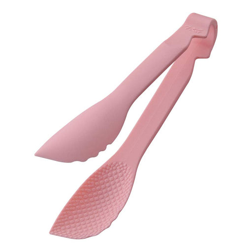 Endo Shoji Tkg 16Cm Pink Anti-Stick Tongs for Commercial Use BMS1406-Kiichin - The #1 Place for Japanese Goods in Your Hand!