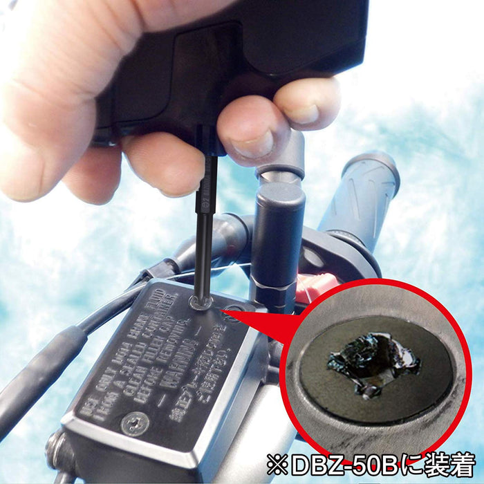 Engineer Nejisaurus Bazooka Screwdriver Flat Head & Screw Compatible Red DBZ-60R-Kiichin - The #1 Place for Japanese Goods in Your Hand!
