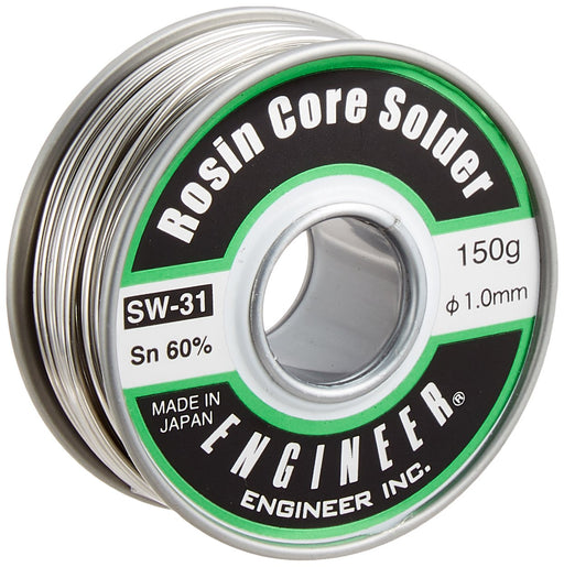 Engineer 1.0mm Diameter 150g Thread Solder Wire SW-31 for Electronics Repair-Kiichin - The #1 Place for Japanese Goods in Your Hand!