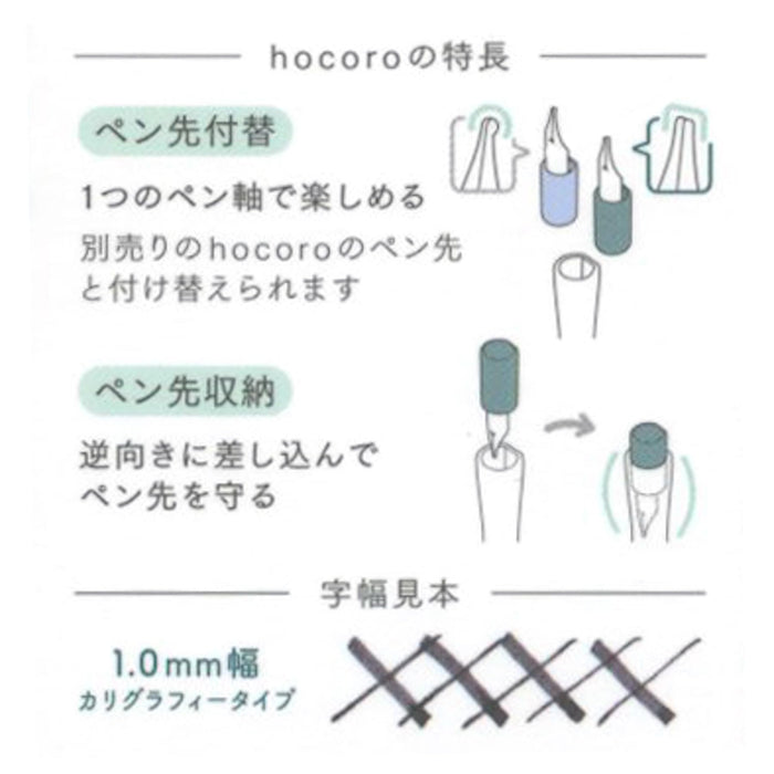 Sailor Fountain Pen 1.0mm Nib Gray Hocoro Dip Pen with Swamp Ink 12-013-Kiichin - The #1 Place for Japanese Goods in Your Hand!