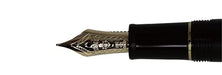 Sailor Professional Gear Slim Mini Black Fountain Pen with Medium Gold Nib 11-1303-420-Kiichin - The #1 Place for Japanese Goods in Your Hand!