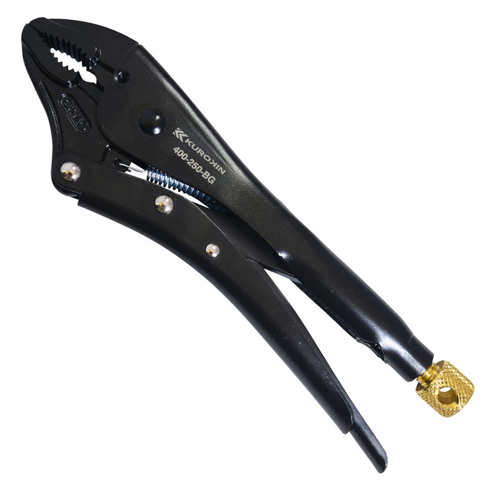 Fujiya 400-250-BG Locking Pliers 250mm Black Gold-Kiichin - The #1 Place for Japanese Goods in Your Hand!