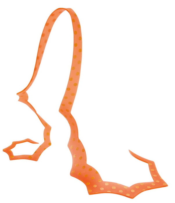 Gamakatsu Sakuragen Silicone Necktie Spiky Curly Orange Gold Spot #51-Kiichin - The #1 Place for Japanese Goods in Your Hand!