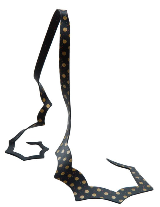 Gamakatsu Sakuragen Silicone Necktie Curly Spiky #52 Black Gold Spot-Kiichin - The #1 Place for Japanese Goods in Your Hand!