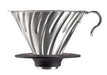 Hario V60 Metal Dripper VDM-02-HSV 1-4Cups Japan-Kiichin - The #1 Place for Japanese Goods in Your Hand!