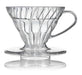 Hario V60 Transparent Dripper 01 Clear 1-2Cups Japan VDR-01-T-Kiichin - The #1 Place for Japanese Goods in Your Hand!