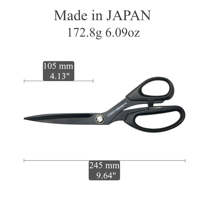 Hasegawa Knives Pro 245mm Canary SE-245F with Fluorine Coat - Black Edition-Kiichin - The #1 Place for Japanese Goods in Your Hand!