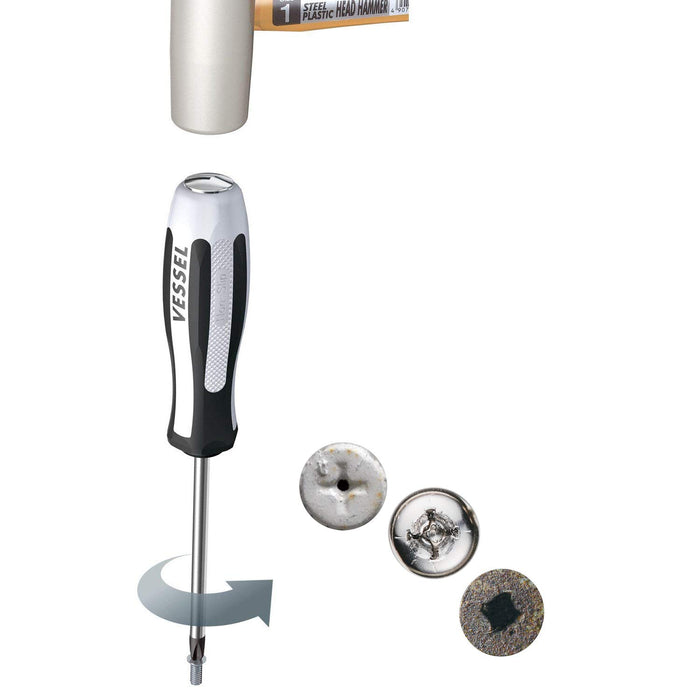 Vessel Impact Shaker with Dual 150 6-inch Shields-Kiichin - The #1 Place for Japanese Goods in Your Hand!