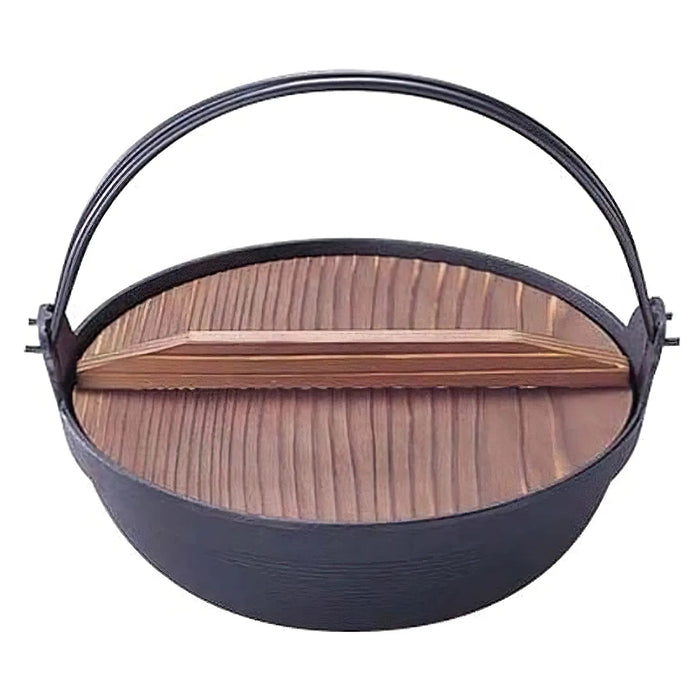 Iwachu Nambu Cast Iron Hot Pot 26cm - Premium Quality Cooking Essential-Kiichin - The #1 Place for Japanese Goods in Your Hand!
