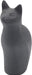 Iwachu Smug Cat Black Paperweight Nambu Ironware 3.5x6x8.5cm 30502-Kiichin - The #1 Place for Japanese Goods in Your Hand!