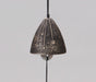Iwachu Sparkler Gold Black Wind Chime Nambu Ironware 5x5cm 27167-Kiichin - The #1 Place for Japanese Goods in Your Hand!