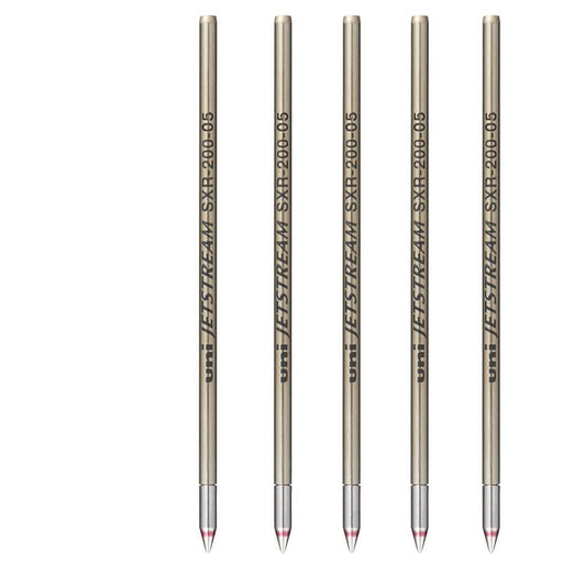Mitsubishi Pencil Jet Stream Prime 0.5mm Red Refill 5 Pieces-Kiichin - The #1 Place for Japanese Goods in Your Hand!