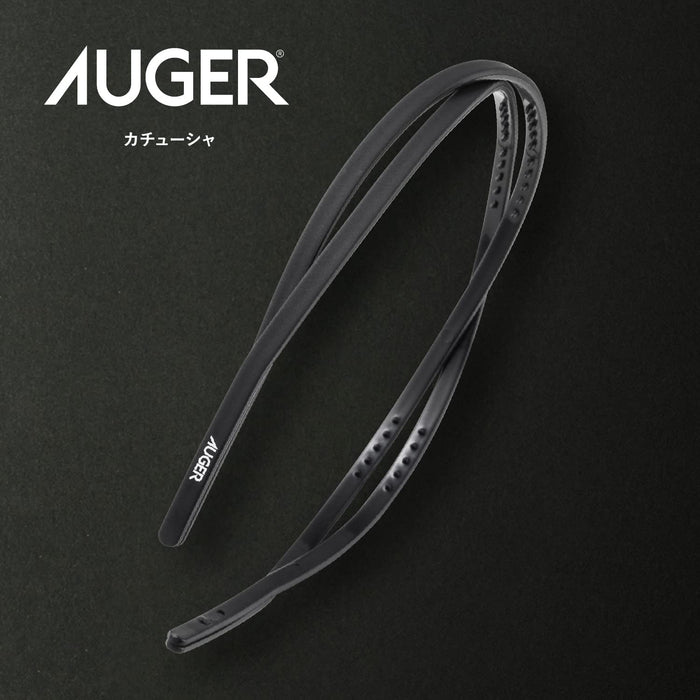 Kai Corporation HC2308 Black Non-Slip Auger Headband for Men's Hairstyle