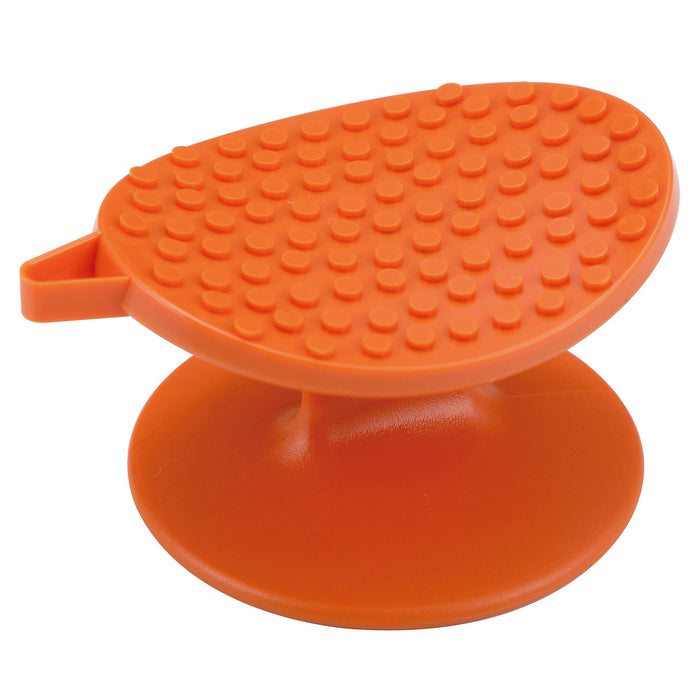 Kai Burdock Peeler with Potato Sprout Remover Orange Made in Japan