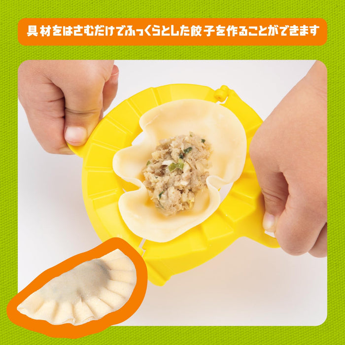 Kai Gyoza Wrapper Yellow Dishwasher Safe Sandwich Style Little Chef Club