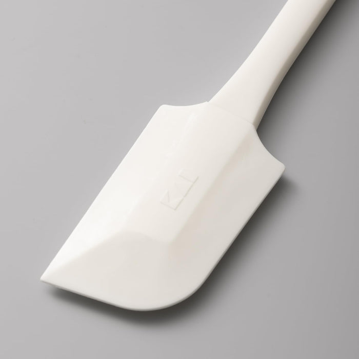 Kai Kitchen Hard Resin Spatula White Easy Mixing Made in Japan Dh8094