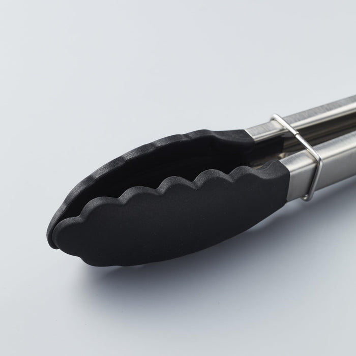 Kai Kitchen Silicone Cooking Tongs 24cm with Stopper Dishwasher Safe