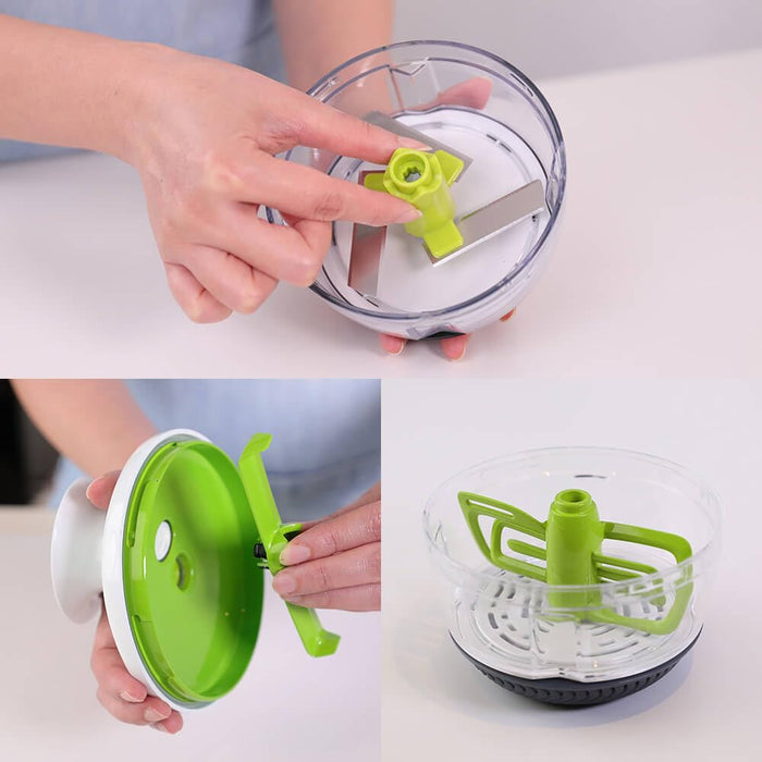 Kai Korokoro Chopper Multi-Purpose Vegetable Chopper With Funnel Dh8231