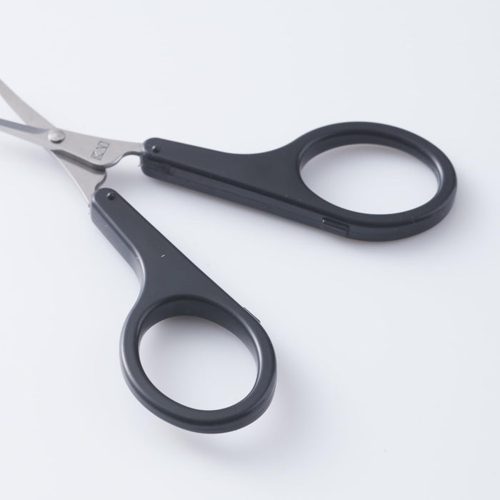 Precision Nose Hair Scissors Black by Kai Corporation 1 Piece