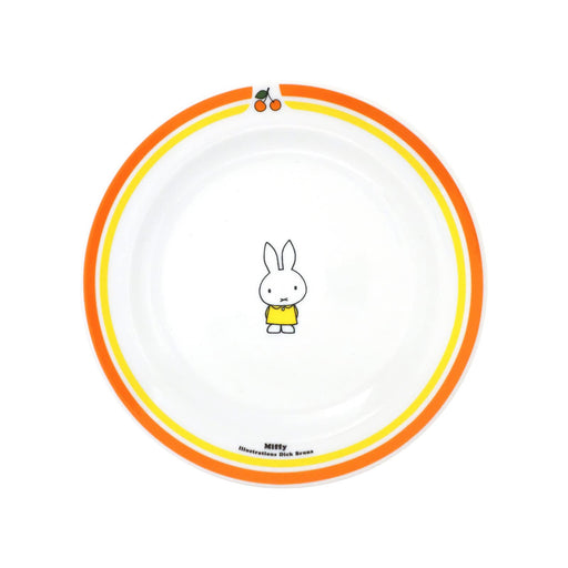 Kanesho Pottery Miffy Plate 20cm Retro Cafe Cherry Design Made in Japan-Kiichin - The #1 Place for Japanese Goods in Your Hand!