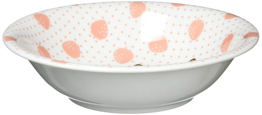 Kanesho Pottery Hello Kitty Strawberry Mini Curry Dish 17cm White-Kiichin - The #1 Place for Japanese Goods in Your Hand!