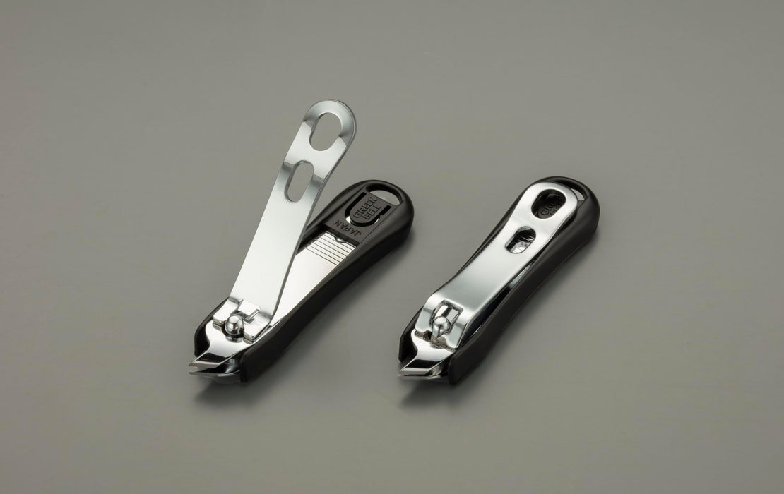 Green Bell Craftsmanship Black Kiruzo Sakamuke Cutter with Nail File SE034