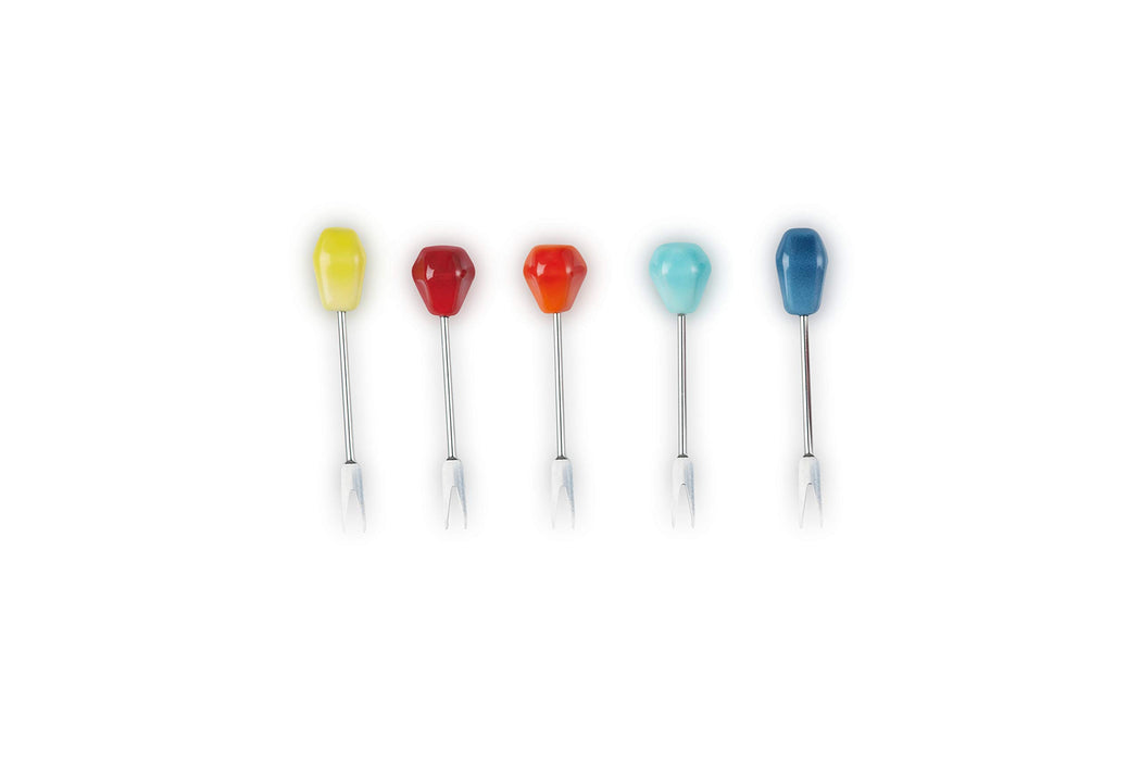 Le Creuset Rainbow Food Pick Set Durable Pintxos Toothpicks Party Essentials